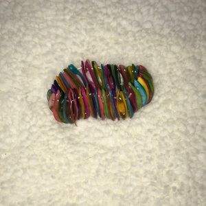 multicolored, summery bracelet